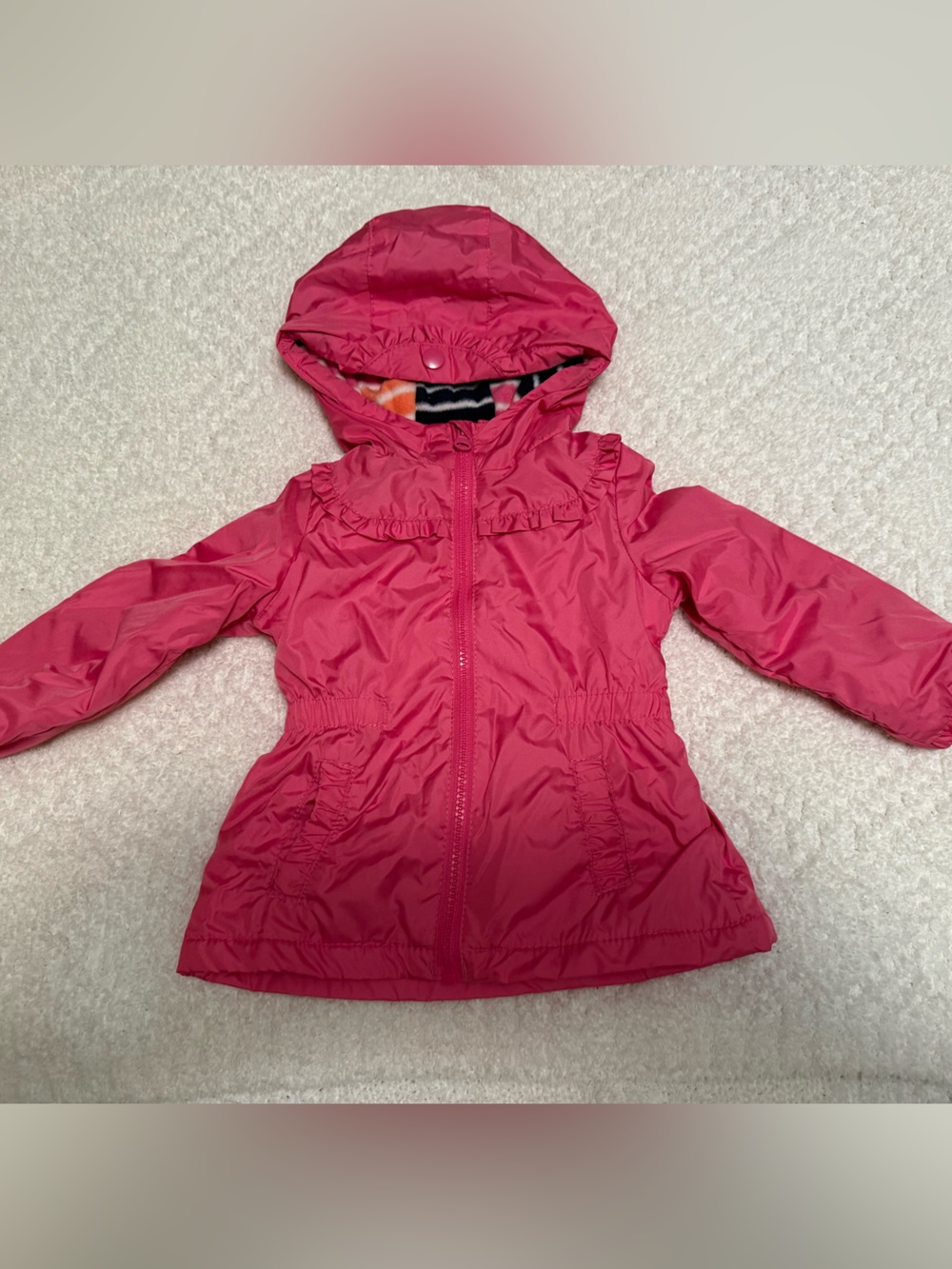 OshKosh B'gosh Hot Pink Hooded Raincoat